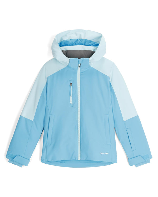 spyder Girls Mila Jacket - Cyan Blue