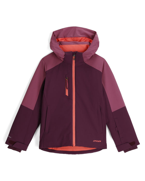 spyder Girls Mila Jacket- Plum