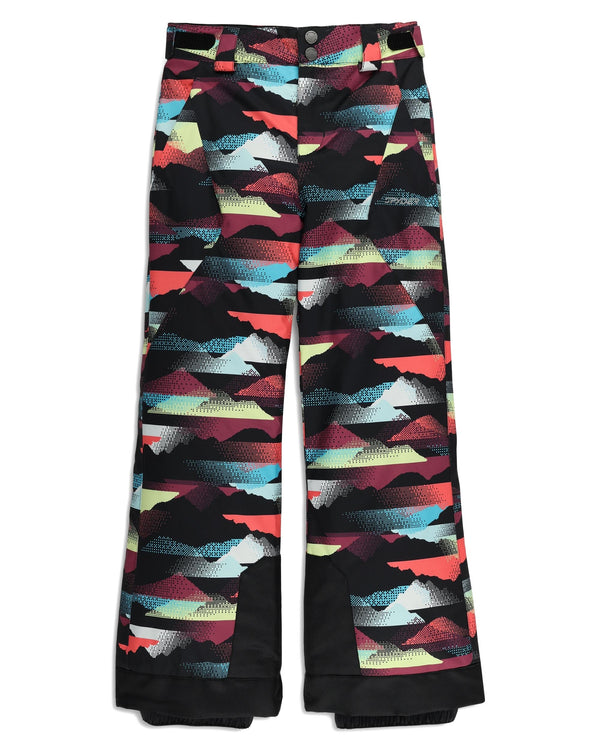spyder Girls Olympia Pants - Multi Mountain Print