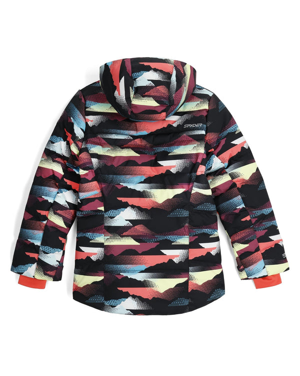 Spyder Girls Zadie Jacket - Multi Mountain Print