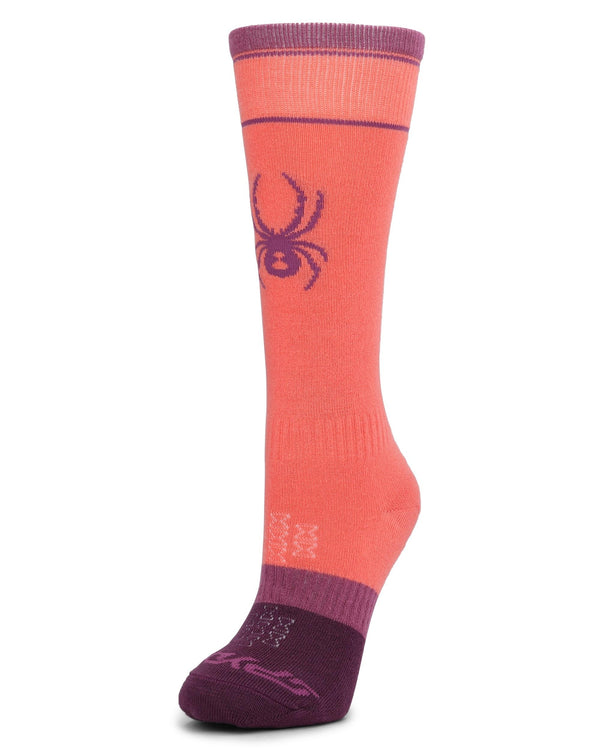 spyder Kids Bug Liner Ski Socks - Coral Haze