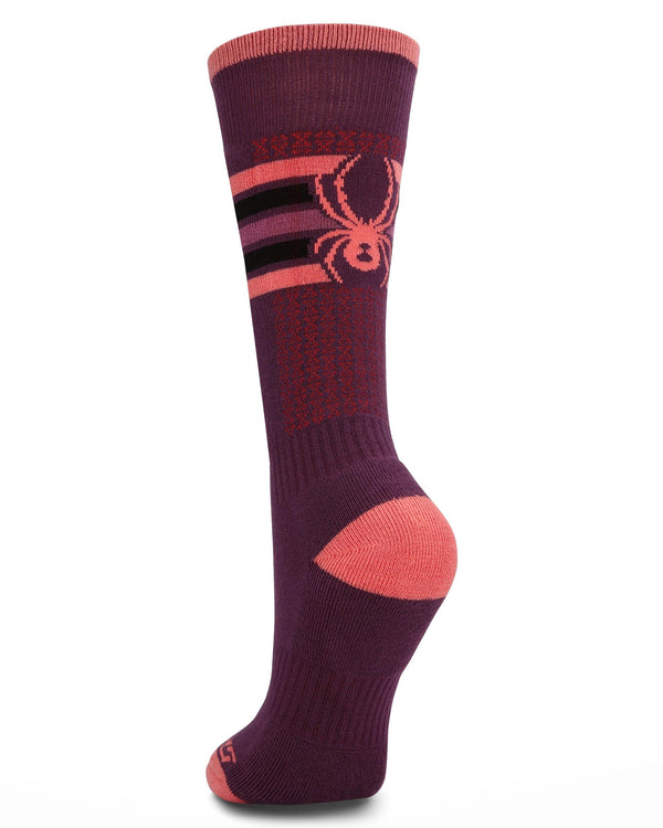 Spyder Kids Sweep Ski Socks - Plum