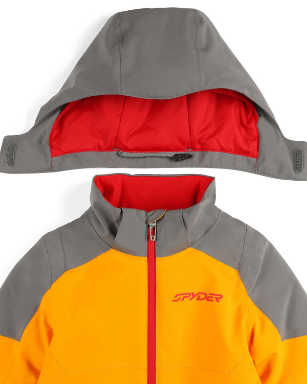 Spyder Little Boys Challenger Jacket - Orange Pop