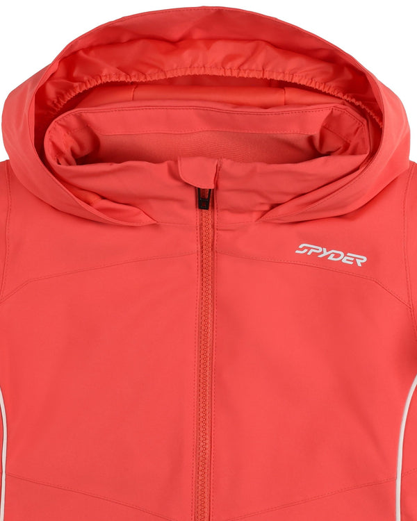Spyder Little Girls Conquer Jacket - Coral Haze