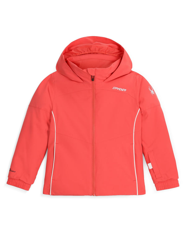 spyder Little Girls Conquer Jacket - Coral Haze