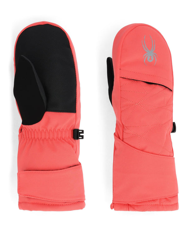 spyder Little Kids Cubby Mittens - Coral Haze