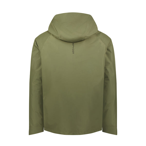 Spyder Mens 2-in-1 Rain Jacket - Dusty Green