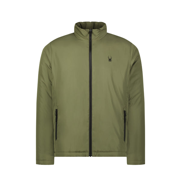 Spyder Mens 2-in-1 Rain Jacket - Dusty Green