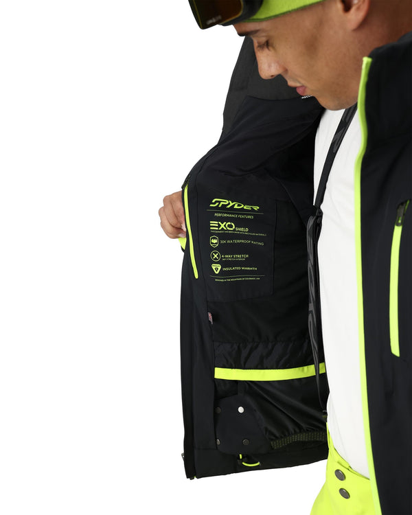 Spyder Mens Alyeska Jacket - Black