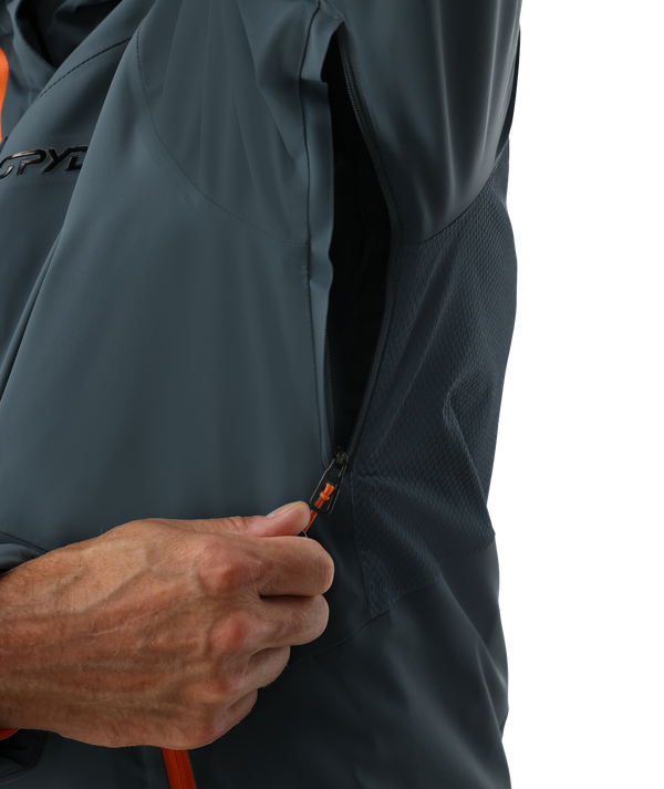 Spyder Mens Alyeska Jacket - Slate Blue