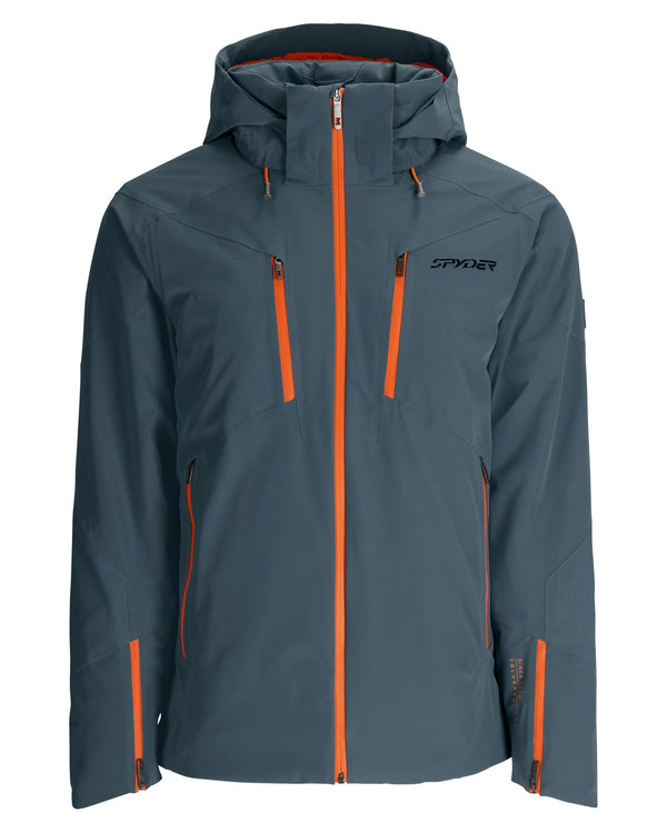 spyder Mens Alyeska Jacket - Slate Blue