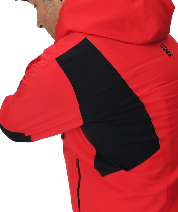 Spyder Mens Alyeska Jacket - Spyder Red