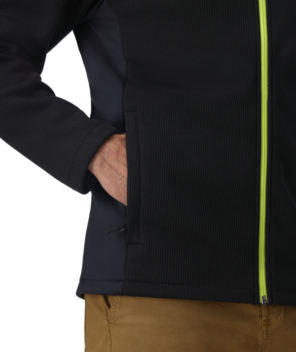 Spyder Mens Bandit Full Zip Jacket - Black