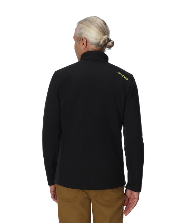 Spyder Mens Bandit Full Zip Jacket - Black