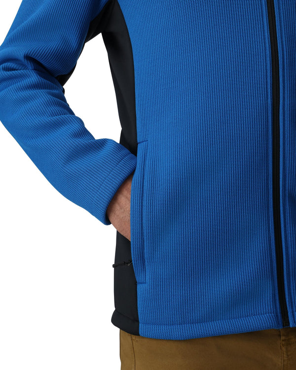 Spyder Mens Bandit Full Zip Jacket - Cobalt