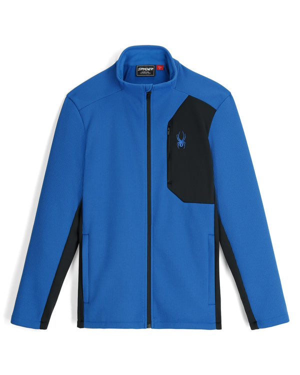 spyder Mens Bandit Full Zip Jacket - Cobalt