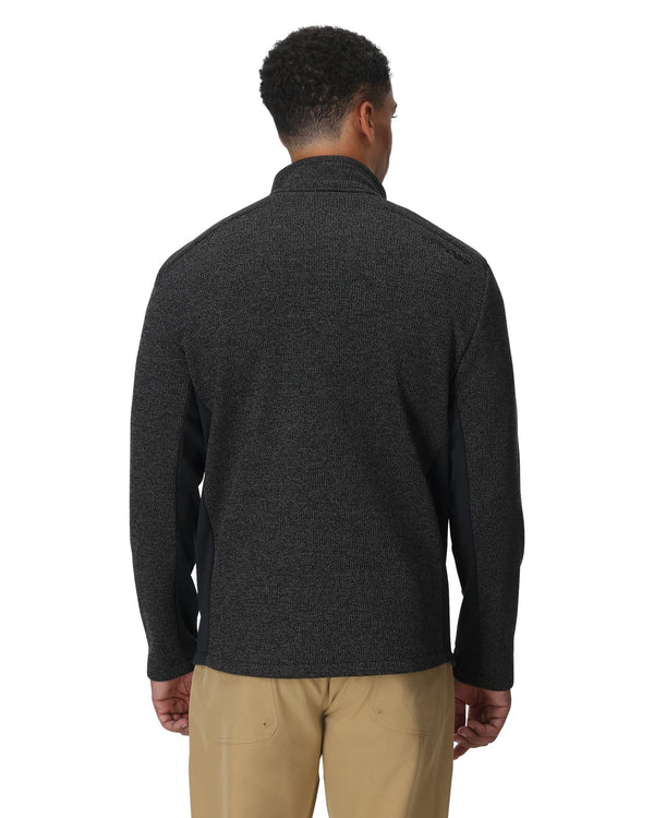 Spyder Mens Bandit Full Zip Jacket - Limestone Black