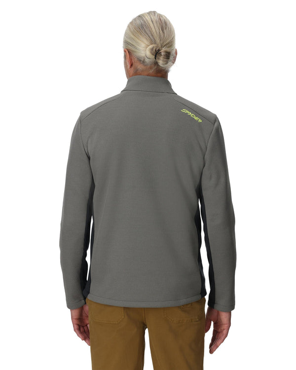 Spyder Mens Bandit Half Zip Jacket - Storm