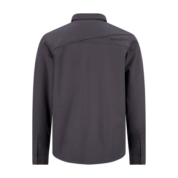 Spyder Mens Bonded Shirt Jacket - Gunmetal