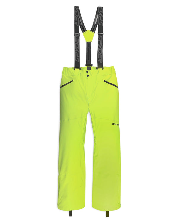 spyder Mens Bormio Pants - Lime