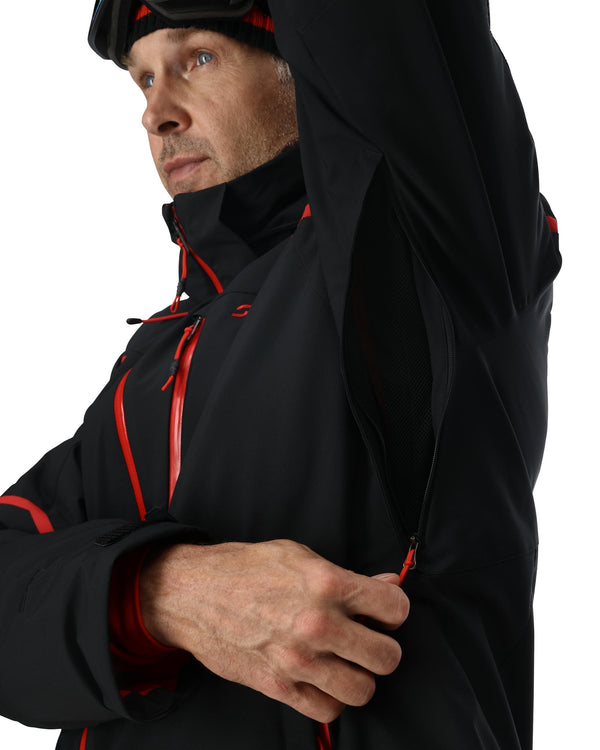 Spyder Mens Chambers Jacket - Black