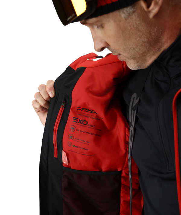 Spyder Mens Chambers Jacket - Black