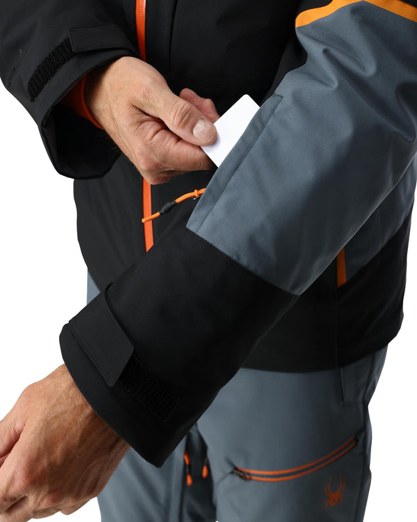 Spyder Mens Chambers Jacket - Slate Blue
