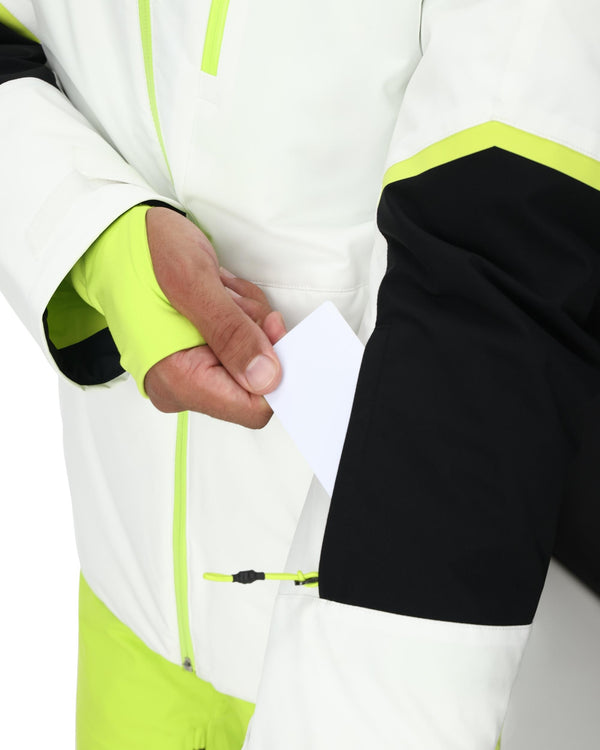 Spyder Mens Chambers Jacket - White