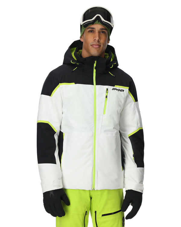 Spyder Mens Chambers Jacket - White