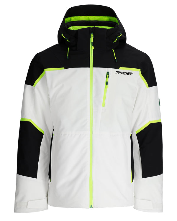 spyder Mens Chambers Jacket - White