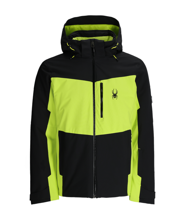 spyder Mens Copper Jacket - Lime