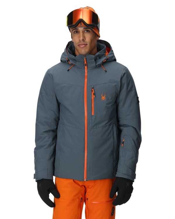 Spyder Mens Copper Jacket - Slate Blue