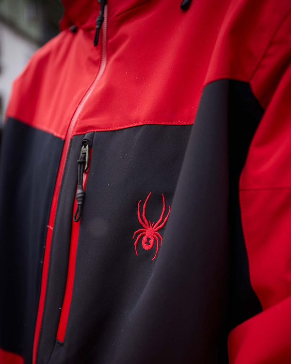 Spyder Mens Copper Jacket - Spyder Red