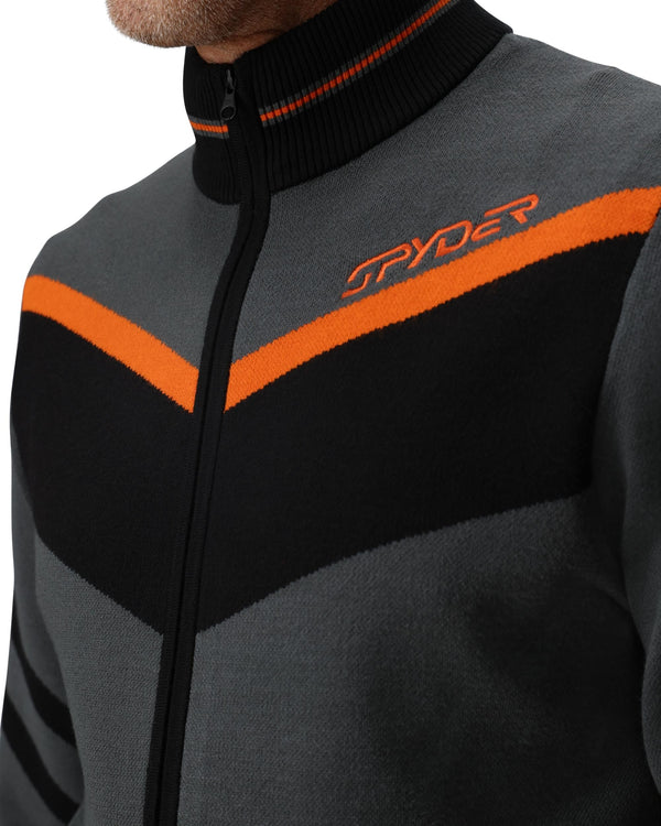 Spyder Mens Garmisch Sweater - Slate Blue