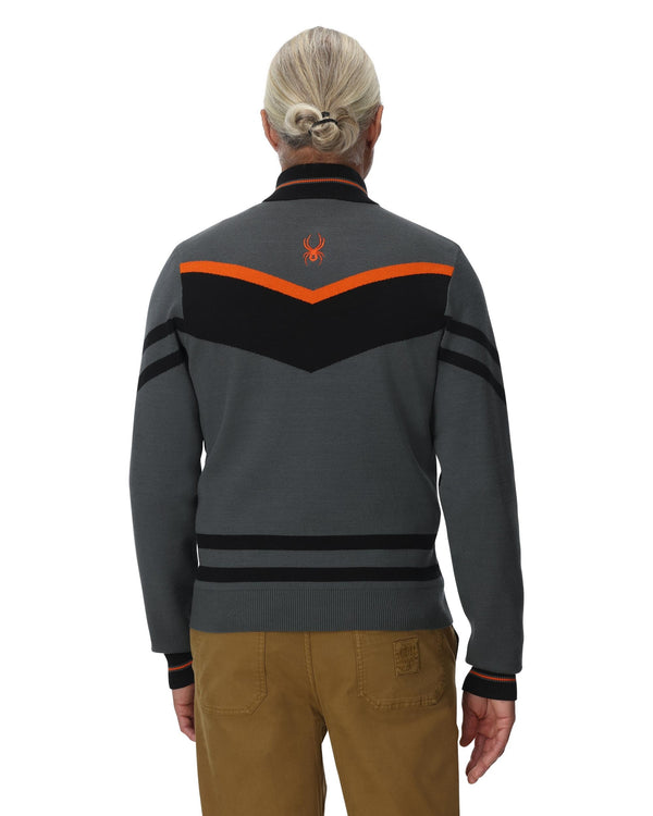 Spyder Mens Garmisch Sweater - Slate Blue