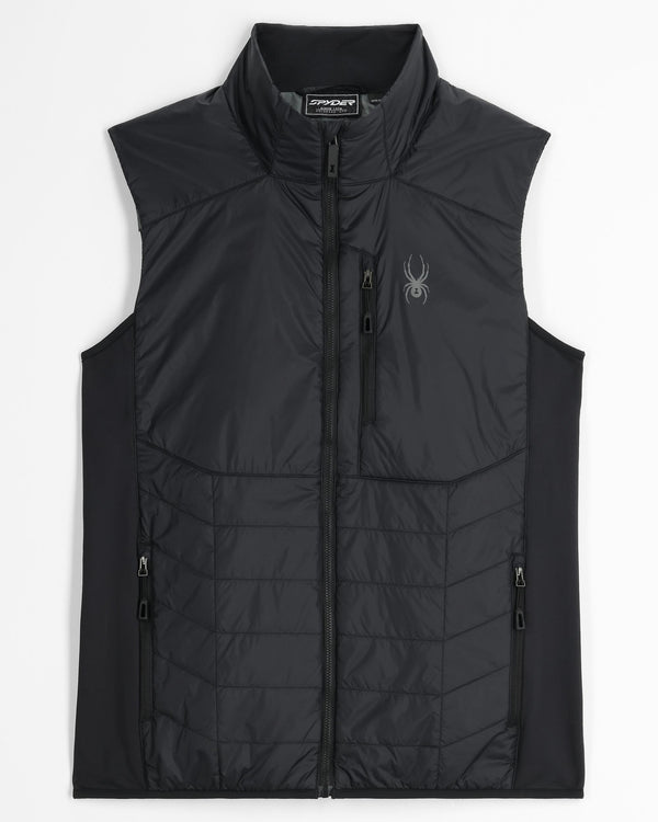 spyder Mens Glissade Vest - Black
