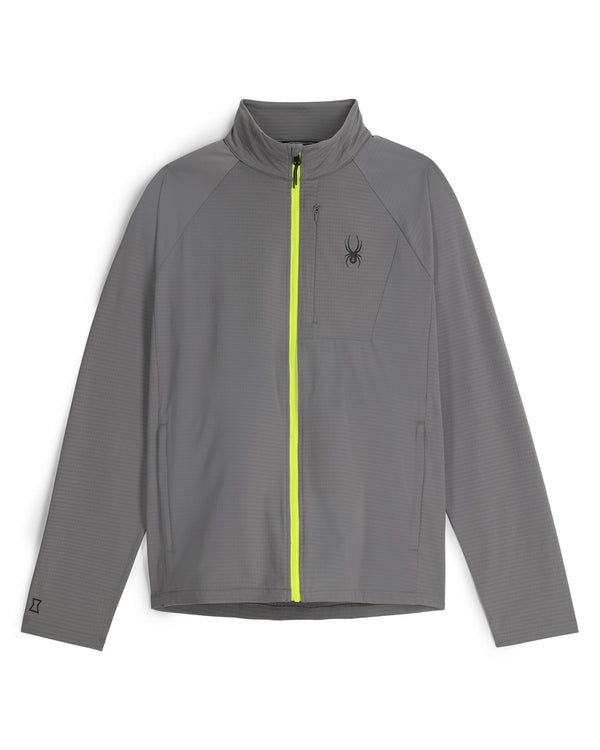 spyder Mens Gridweb Full Zip - Storm