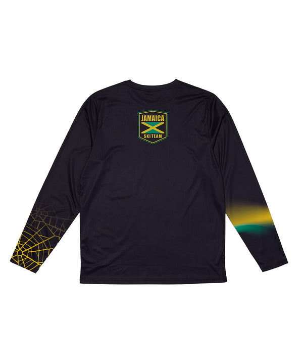 Spyder Mens Jamaica Arc Long Sleeve Crew - Black