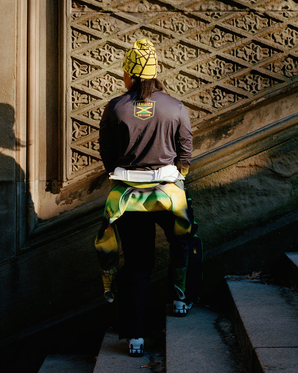 Spyder Mens Jamaica Arc Long Sleeve Crew - Black