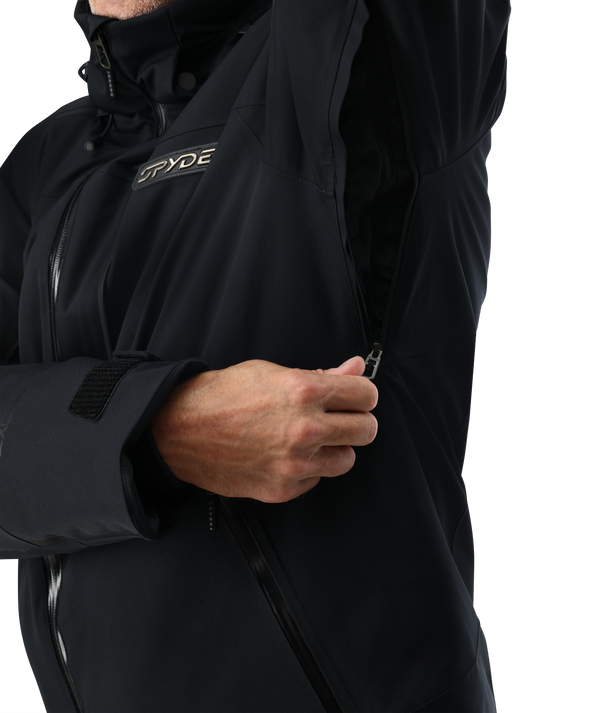 Spyder Mens Leader Jacket - Black