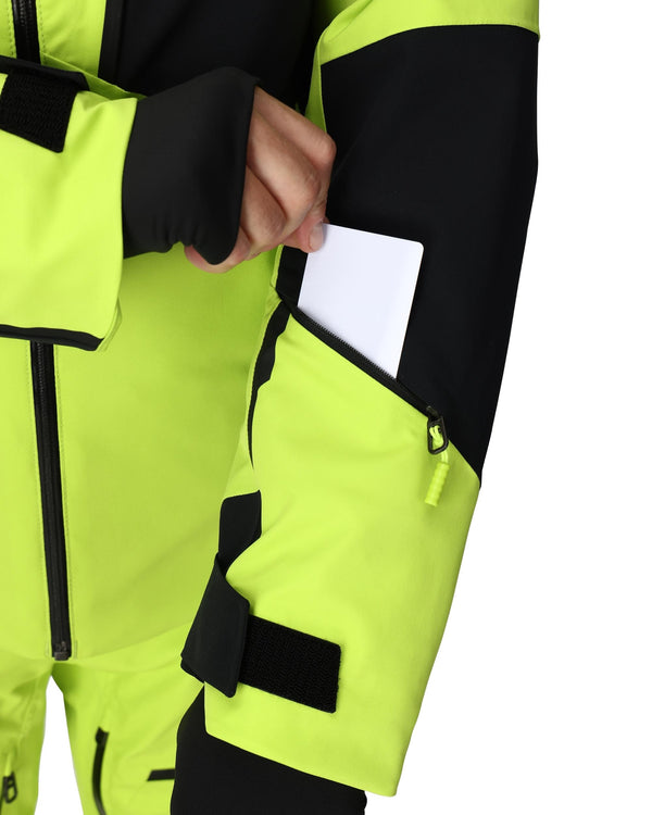 Spyder Mens Leader Jacket - Lime