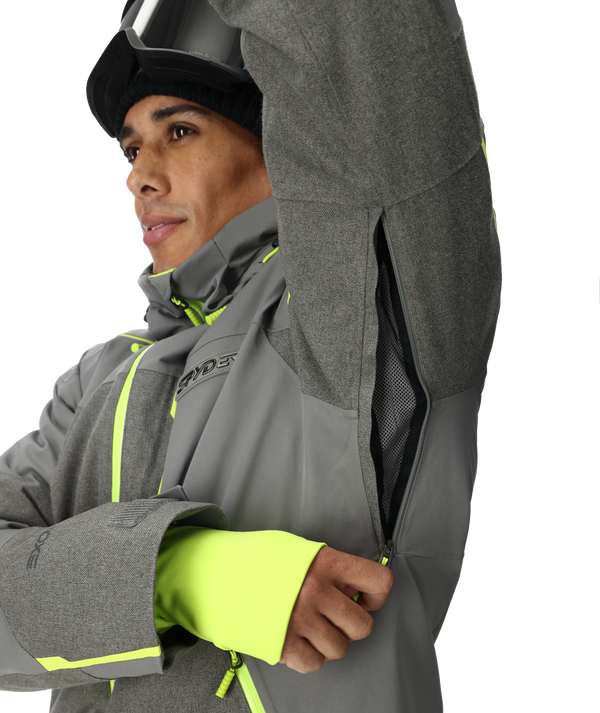 Spyder Mens Leader Jacket - Storm