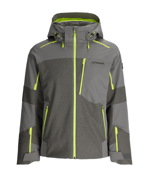 spyder Mens Leader Jacket - Storm
