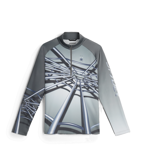spyder Mens Legacy Half Zip T-Neck - Polar