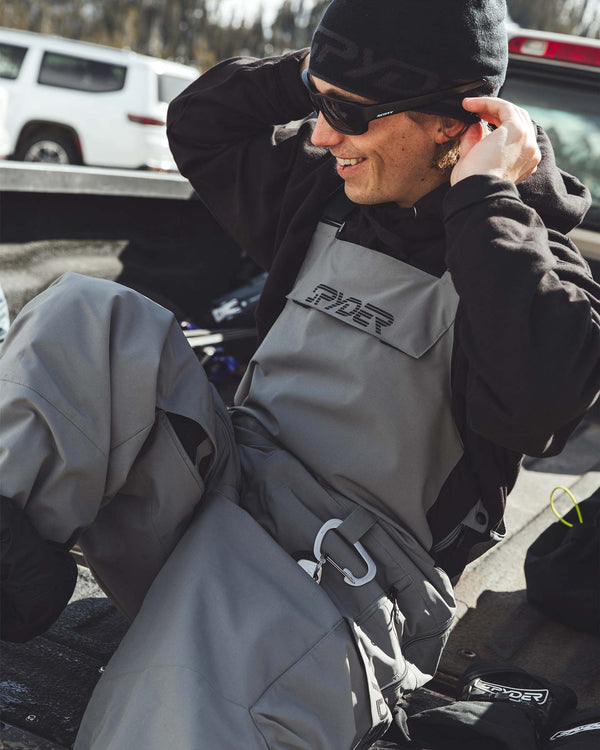 Spyder Mens Lift Bibs - Storm