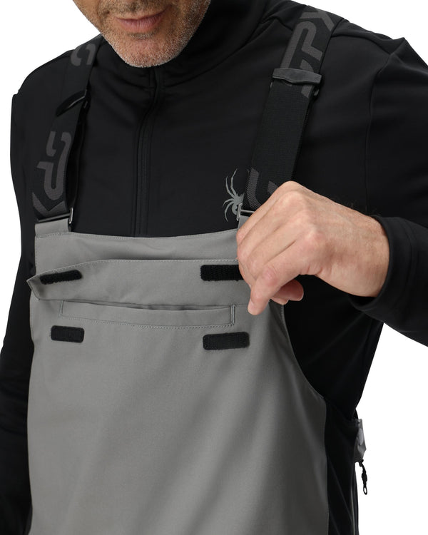 Spyder Mens Lift Bibs - Storm