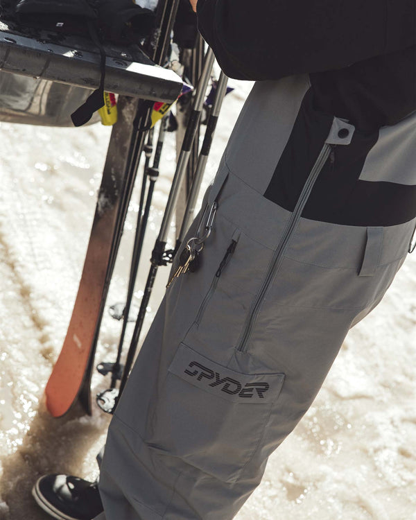 Spyder Mens Lift Bibs - Storm