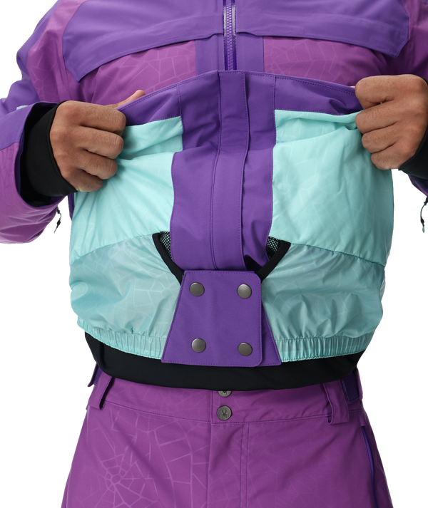 Spyder Mens Lift Jacket - Deep Purple