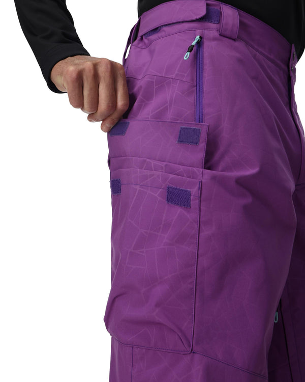 Spyder Mens Lift Pants - Glitch Purple