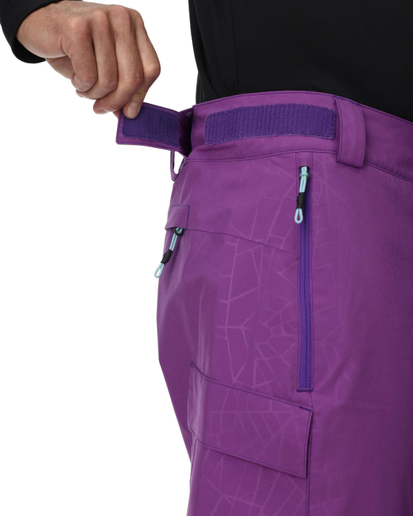 Spyder Mens Lift Pants - Glitch Purple
